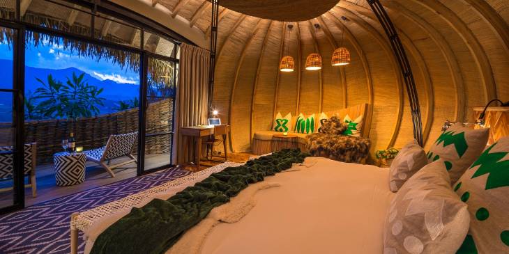 Rwanda accommodaties RonReizen Bisate Lodge