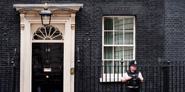 Downing Street 10 London Netflix The Crown