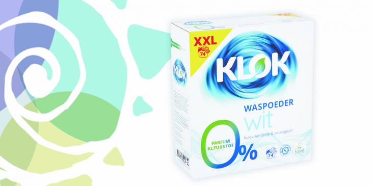 Winnen op Woensdag Klok Waspoeder Wit XXL - RonReizen
