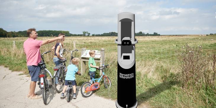 België Verdwenen zwinhavens RonReizen VR paal
