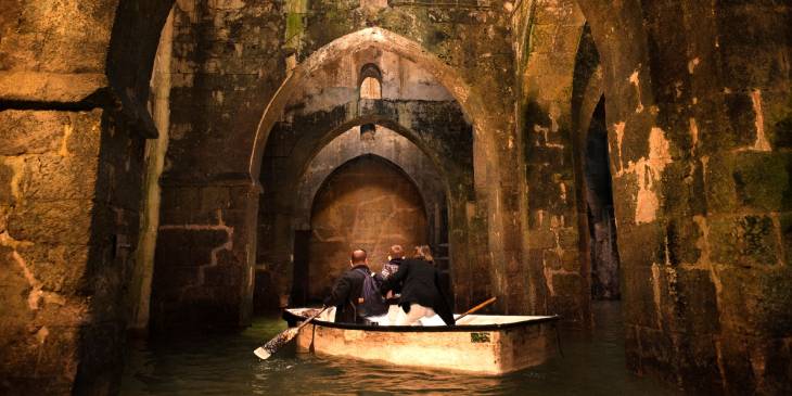Ondergrondse plekken Israël: Pool of Arches, Ramla
