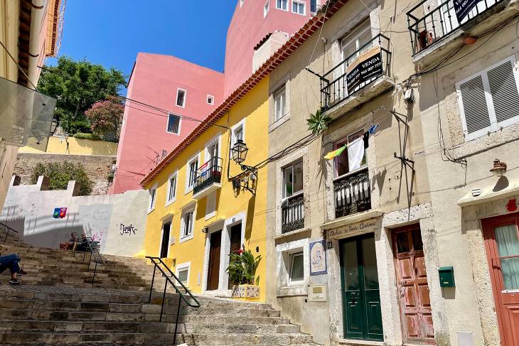 Trappen in Lissabon - RonReizen