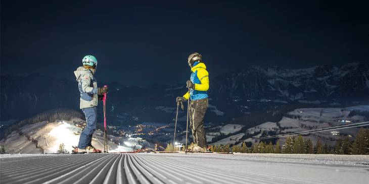Tip: sensationeel avond skiën in Söll
