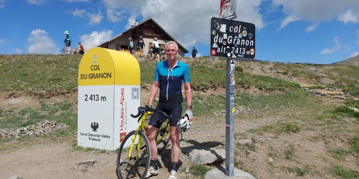 Frankrijk Autovrij fietsen over cols Michel Leijen RonReizen.nl