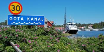 Zweden fietsroute vh jaar Kanal Göta RonReizen.nl