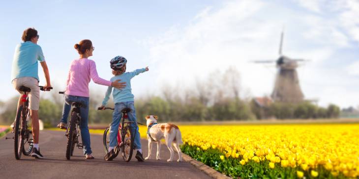 Nederland fietsen bollenstreek RonReizen.nl