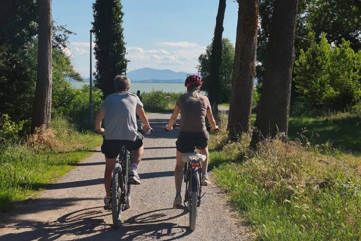 Fietstocht rond Lago Trasimeno