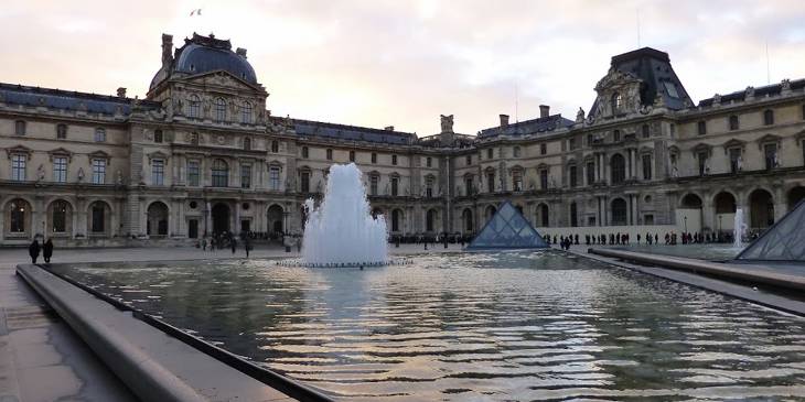 In het Louvre raak je niet uitgekeken