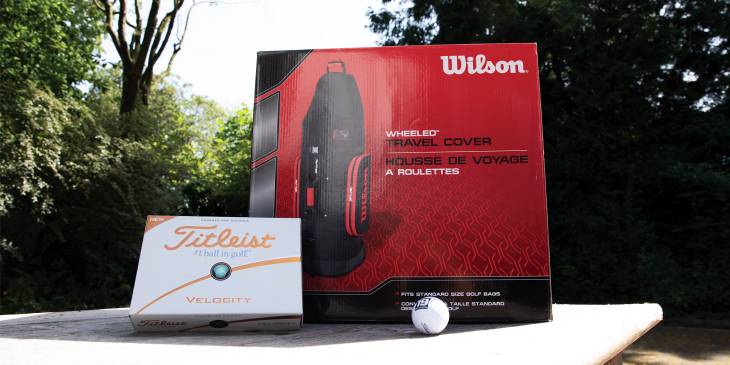 Win een prachtige golfreistas en Titleist ballen