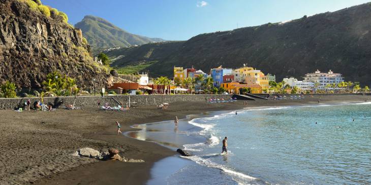 Strand op La Palma