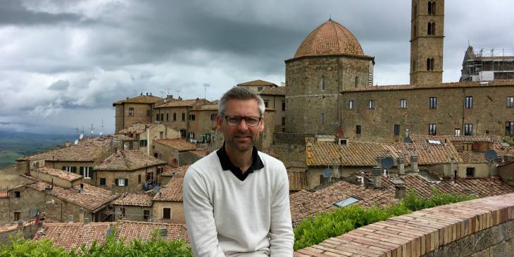 Uitzicht op Volterra. RonReizen
