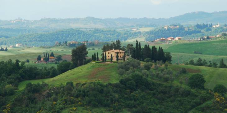 Omgeving Volterra