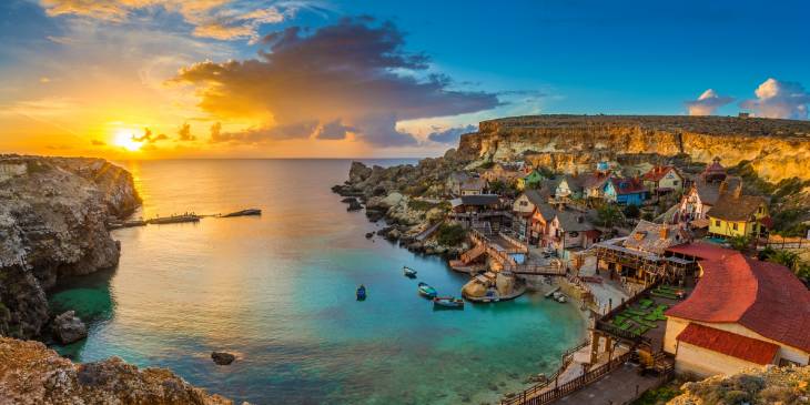 Malta zonsondergang - RonReizen