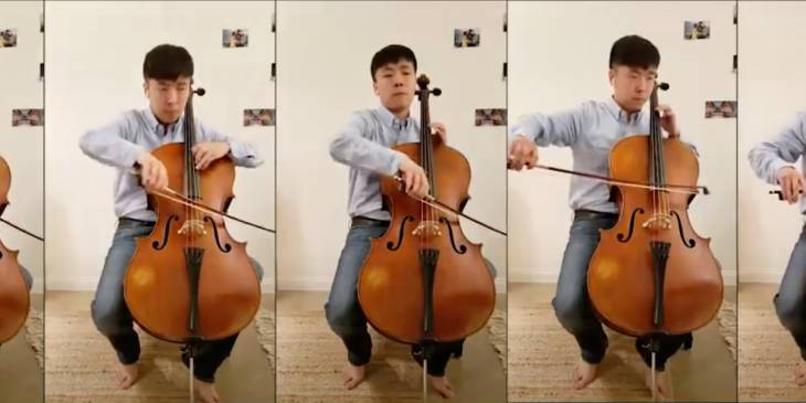 Nederland HAL Qiele Guo cellist RonReizen