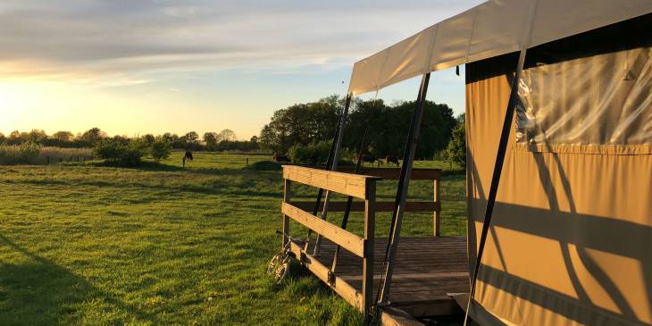 Glamping in Nederland